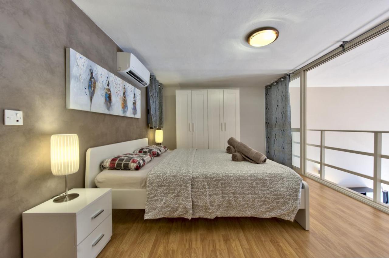 Spinola Court - Stunning Seaview Apartment & Penthouse On Spinola Bay By Shortletsmalta San Ġiljan Buitenkant foto